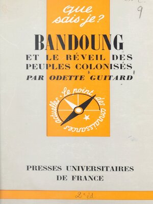 cover image of Bandoung et le réveil des anciens colonisés